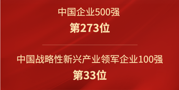 凯发k8(中国)天生赢家,K8凯发·国际官方网站,凯发官网首页技术荣登“2022中国500强”，跻身民企百强